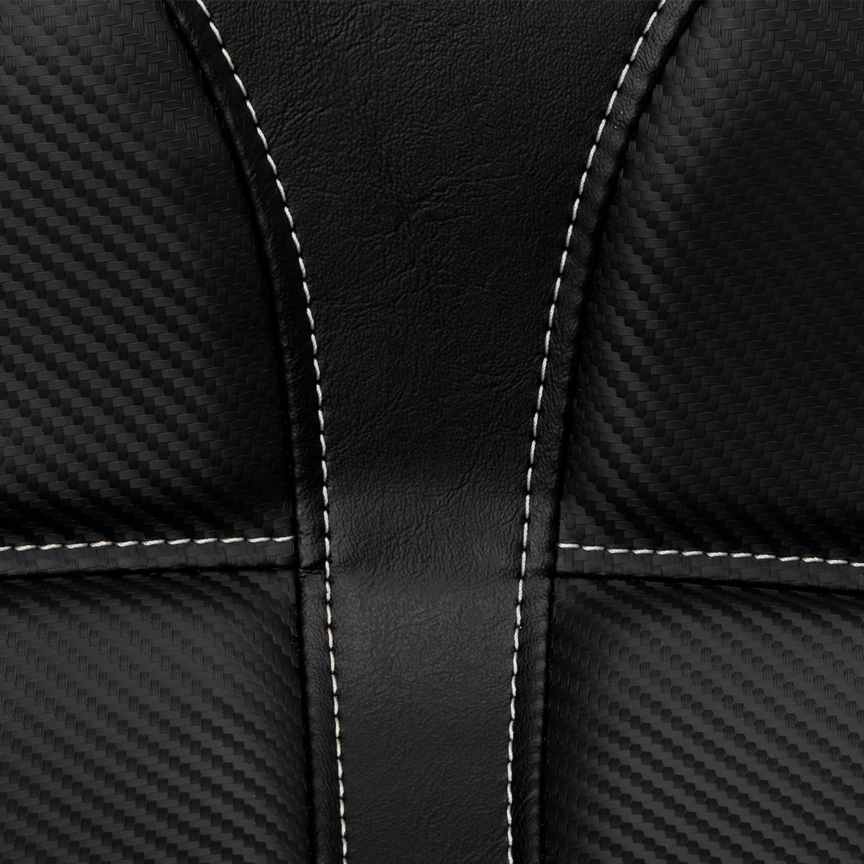 Saddlemen Dominator Solo Seat Without Backrest Black With Gray Stitching Flstc N - 806-15-0042 For Harley Softail 2006-2017
