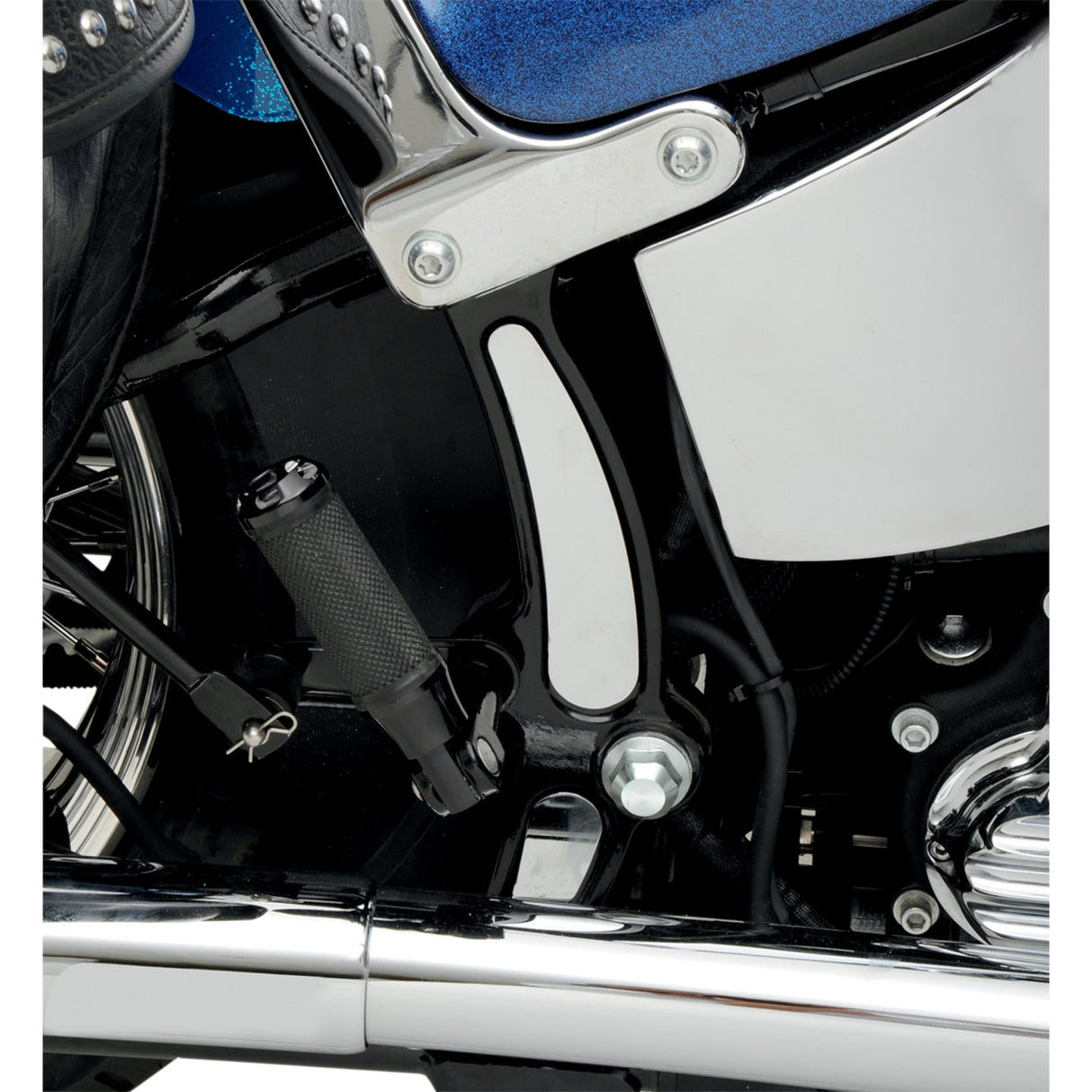 DRAG SPECIALTIES DS-380510 Softail Frame Inserts Frame Inserts - Chrome - Softail