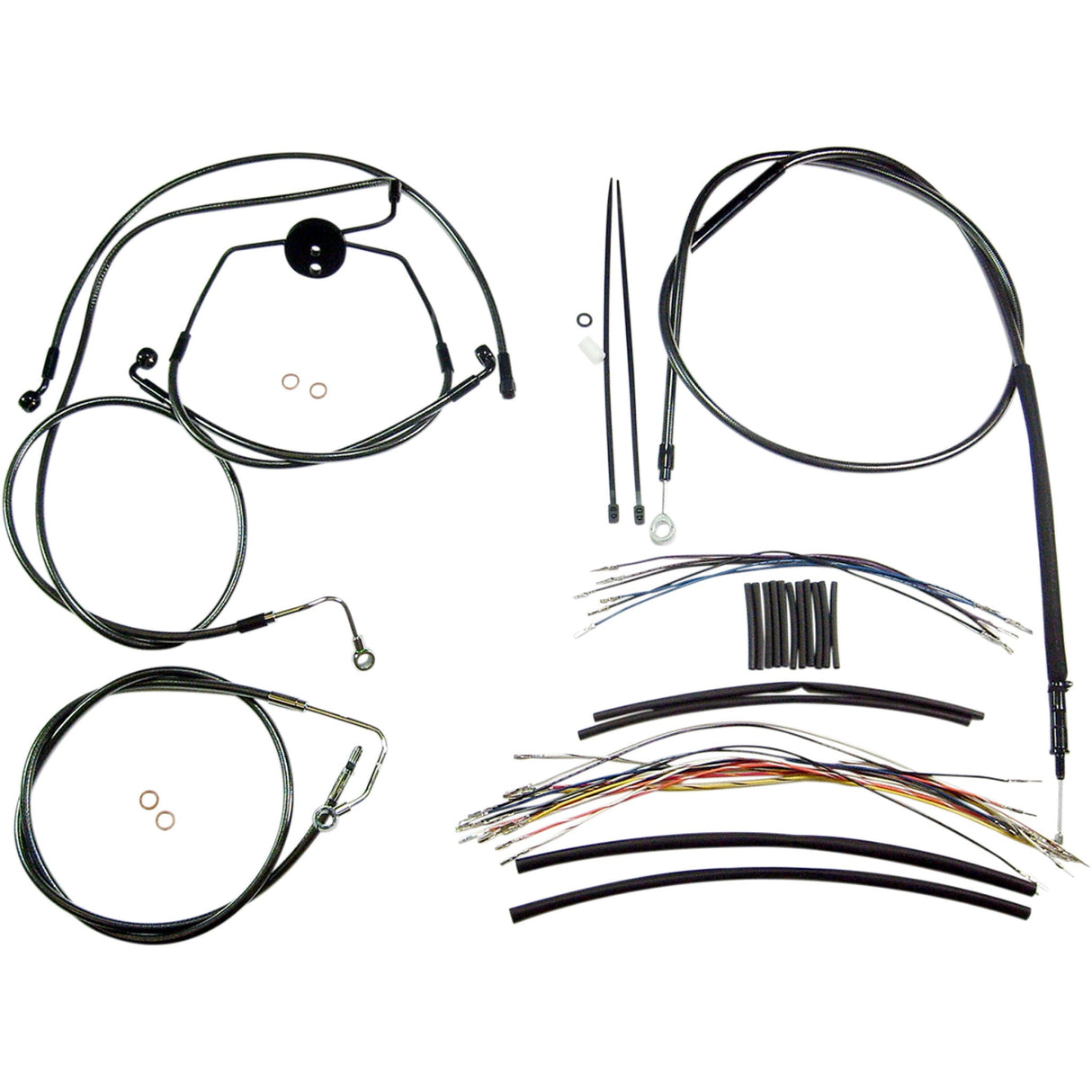 Magnum Shielding Cable Kit - 487321 For Harley Road Glide 2008-2013