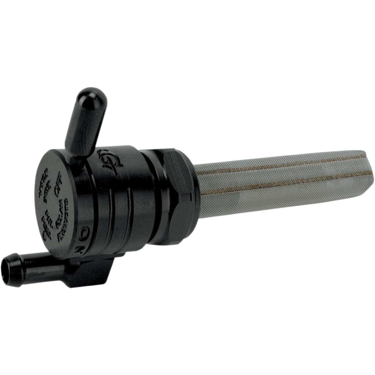 GOLAN PRODUCTS 0705-0106 76-312D-BLK "Click-Slick" Fuel Petcock — 22 mm "Click-Slick" Fuel Petcock - Downward - Black - 22mm