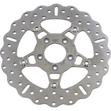 EBC FSD Series Stainless Steel Front Brake Rotor For Big Twins Polished Carrier - FSD012C For Harley Motorcycles 2000-2014