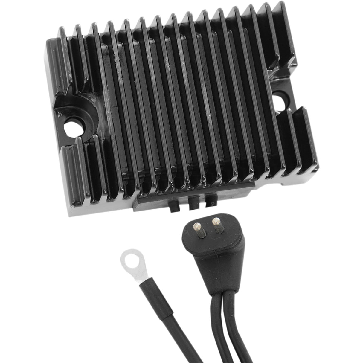 DRAG SPECIALTIES 2112-0782 Solid-State Regulator Regulator - Evolution Big Twin '81-'88 - Black