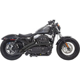 Bassani Xhaust Radius Sweeper 2-Into-2 Exhaust System - 1X2FB For Harley Sportster 2014-2022