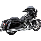 COBRA 1802-0360 6255 Pro Chamber Headpipes - Chrome