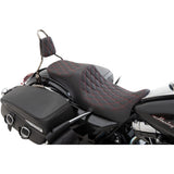 DRAG SPECIALTIES Predator III 2-Up Seat - FL '08-'23