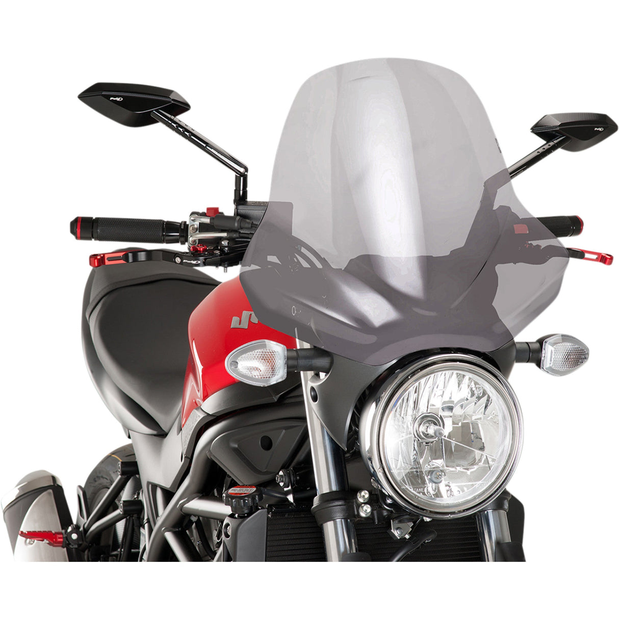 Puig Hi-Tech Parts New Generation Windshield - 5267H For Harley Sportster Forty-Eight / Softail Low Rider 2017-2020 | Ducati Motorcycles 2007-2024
