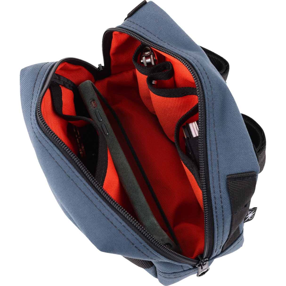 THRASHIN SUPPLY CO. 3510-0197 THB-0023 Handlebar Bag - Blue