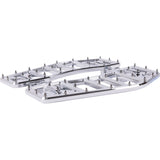 Thrashin Supply CO. Aggressor Floorboards Chrome - TSC-2219-3 For Harley Touring 1984-2026