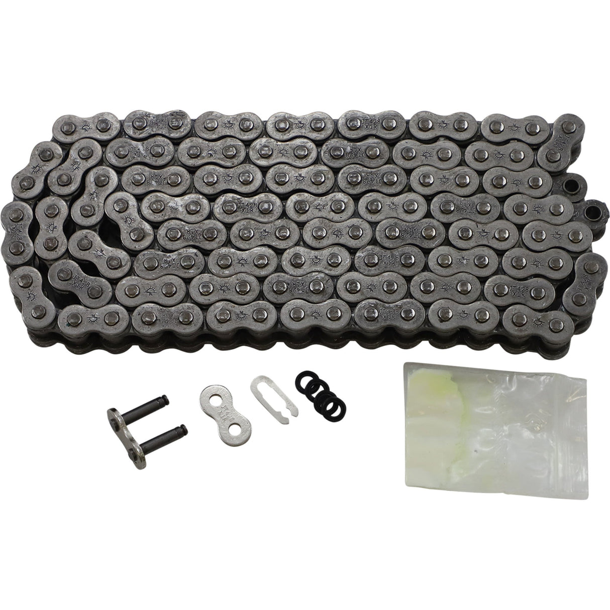 JT CHAINS 1223-0843 JTC428X1R124SL 428 X1R Heavy-Duty X-Ring Sealed Drive Chain 428 X1R - Heavy-Duty Drive Chain - 124 Links