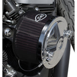 S&S CYCLE 1011-3120 170-0197 Pre-filter Rain Sock for Super Stock Air Cleaner - 1" Taller - Black - Super Sock Air Cleaner