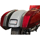 Paul Yaffe Bagger Nation The Fix Custom Rear Fender Black Frame Plate Thunder Bolts - CRF-M8ST-LR-TB-B For Harley Softail Low Rider 2020-2023