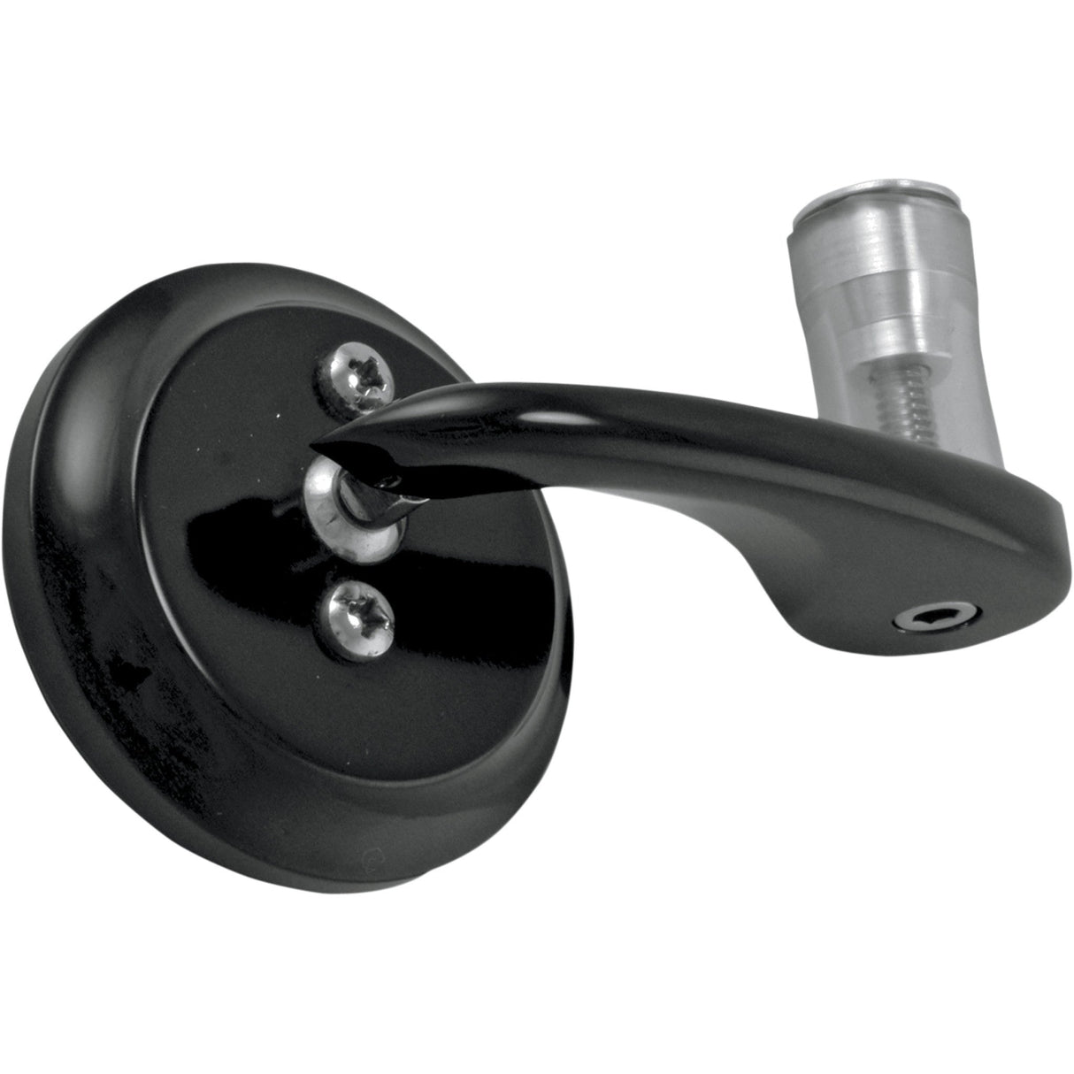 TODD'S CYCLE 0640-0430 BSML-2 Bar-End Shooter Mirror Bar-End Mirror - Black - Left