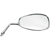 EMGO 20-86833 20-86833 OEM-Style Replacement Mirror Mirror - Side View - Oval - Chrome - Right