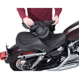 DRAG SPECIALTIES 0822-0460 EZ Glide II™ Convertible Backrest EZ Glide II Convertible Backrest with Cover