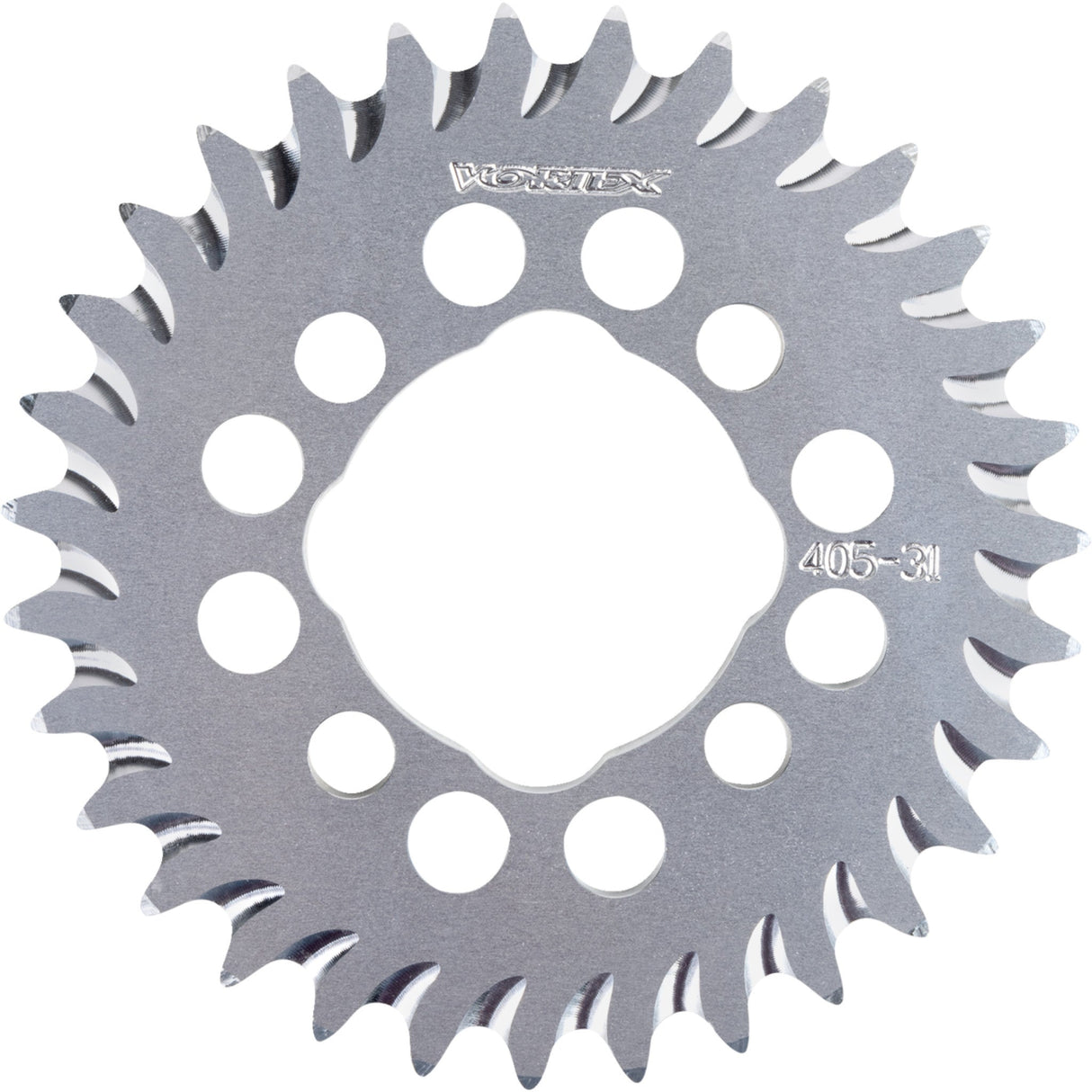VORTEX 1211-2878 405-31 Aluminum Rear Sprocket Rear Sprocket - Aluminum - 31 Tooth - Silver - Z 125 Pro