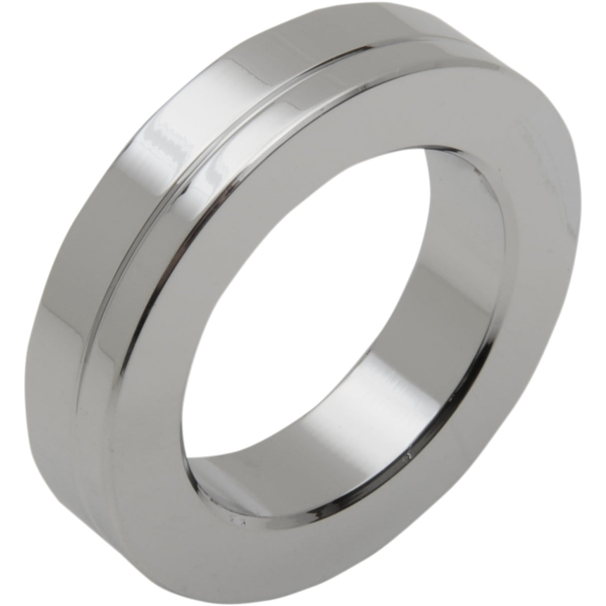 DRAG SPECIALTIES 0214-0882 Wheel Spacer chrome - front right