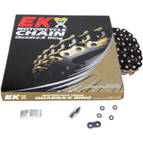 EK 1223-0693 530ZVX3-150KG 530 ZVX3 Extreme Sportbike Series Chain 530 ZVX3 - Sportbike Chain - 150 Links - Black/Gold