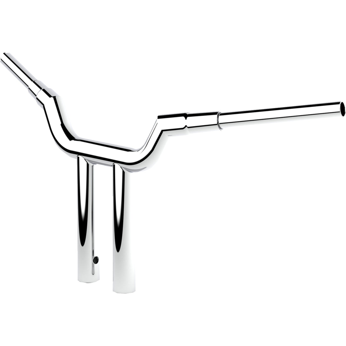 LA CHOPPERS 0601-6275 LA-7344-12 Valley T-Bar - Handlebar - Valley - T-Bar - 12" - Chrome