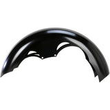 KLOCK WERKS 1401-0436 KWF-01-0107-2014 Tire Hugger Front Fender for Dresser - Tude Fender Kit - Steel - Black - 21" - FL