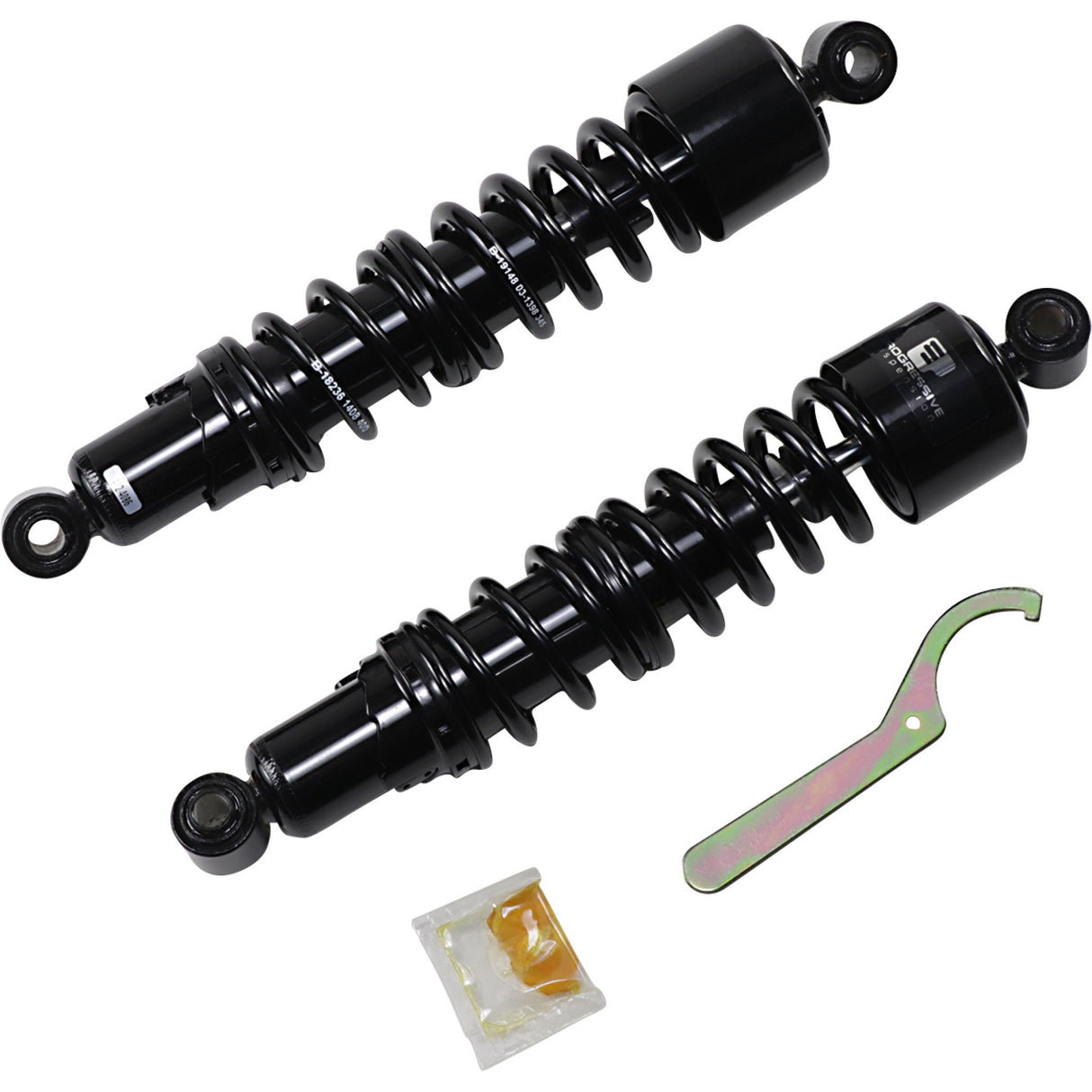 Progressive Suspension 412 Series Shock Absorber - 412-4086B For Harley Dyna / Super 1999-2017