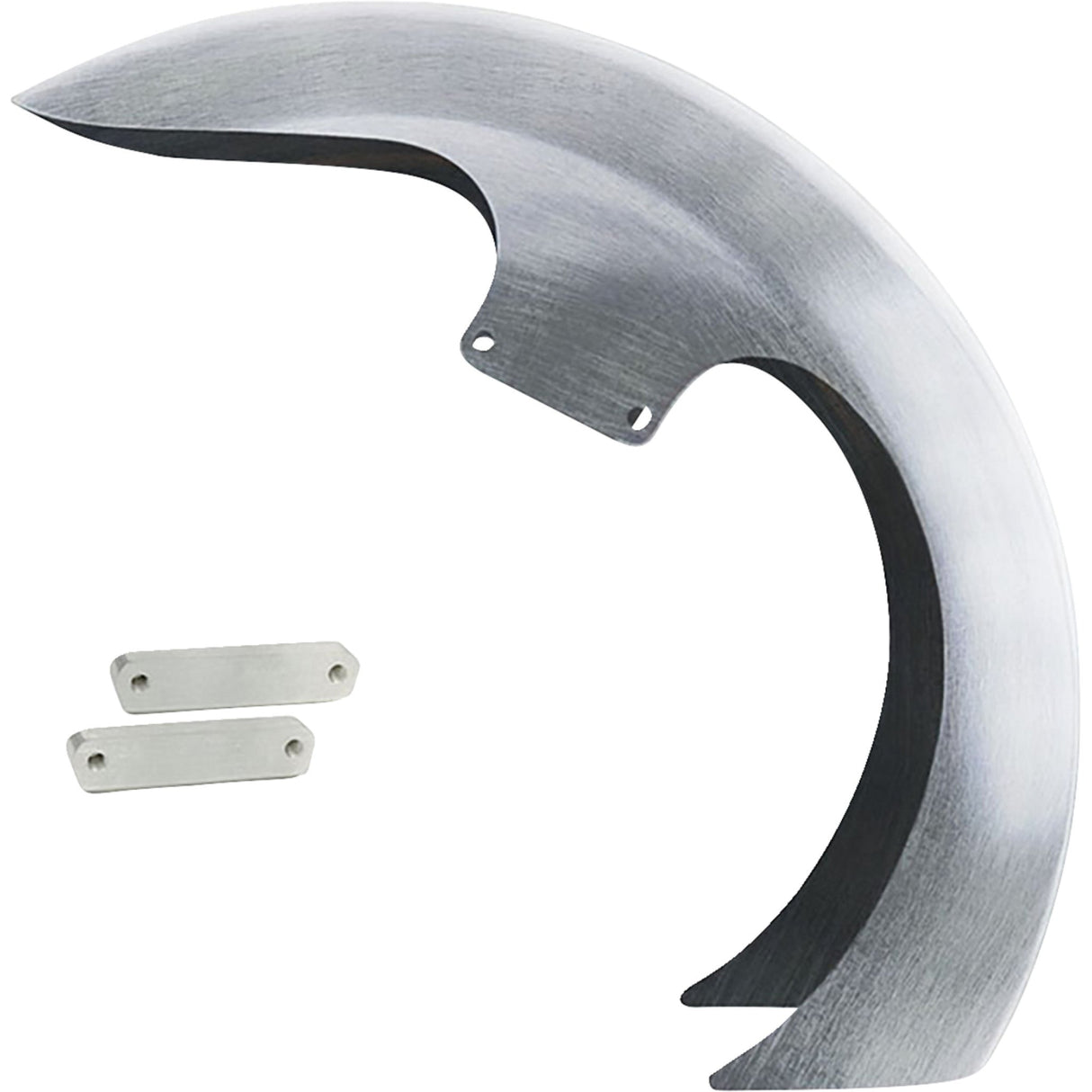 Paul Yaffe Bagger Nation DEI Front Fender 16"-19" Wheel With Satin Adapters HD Touring - DEI-OEM-14L-S For Harley Touring 2014-2026
