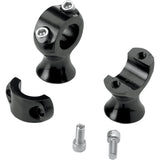 BILTWELL 0602-0568 6401-201-175 1-3/4" Slimline Handlebar Risers Risers - Slimline - 1-3/4" - Black
