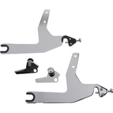 COBRA 1501-0555 602-2001 Detachable Backrest Kit - 14" - Chrome - Softail