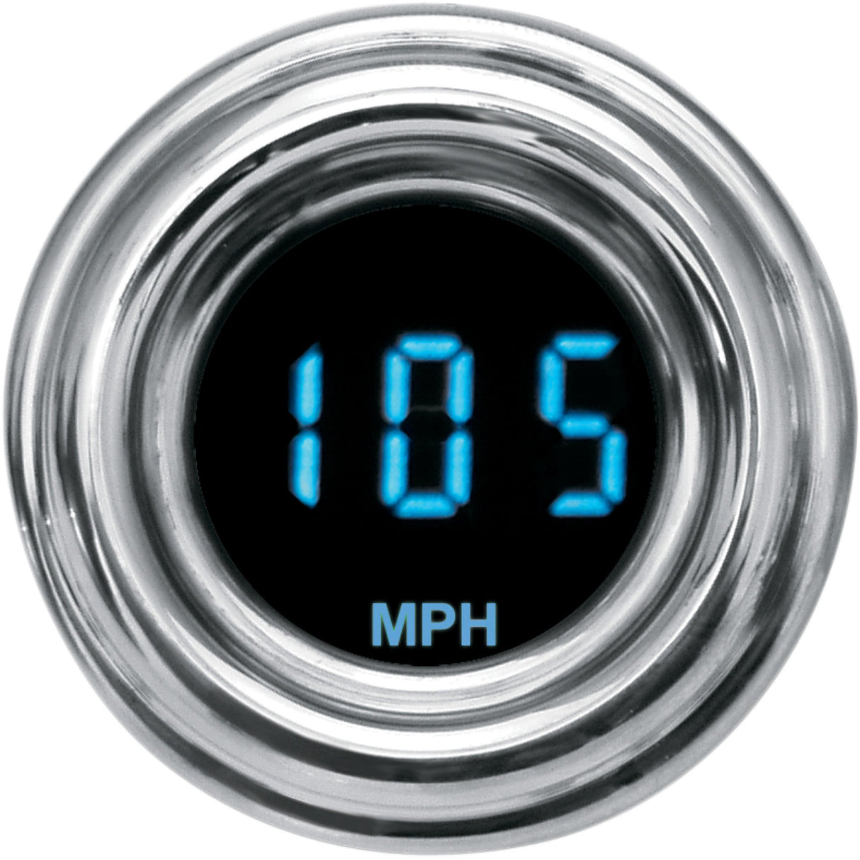 DAKOTA DIGITAL 2210-0063 MCL-4013R 4000 Series Mini Gauge — Digital Speedometer/Tripmeter/Digital Odometer - 1-7/8" MPH 4000 Series Speedometer - Blue Display
