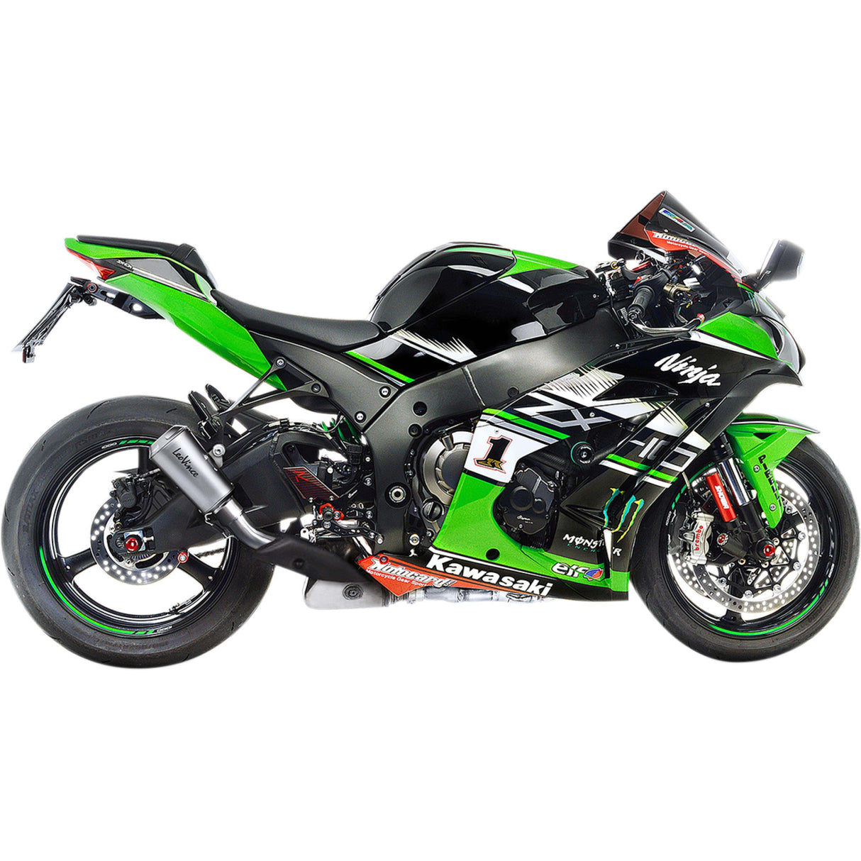 Leovince LV-10 Muffler - 15200U Kawasaki Ninja 2016-2024