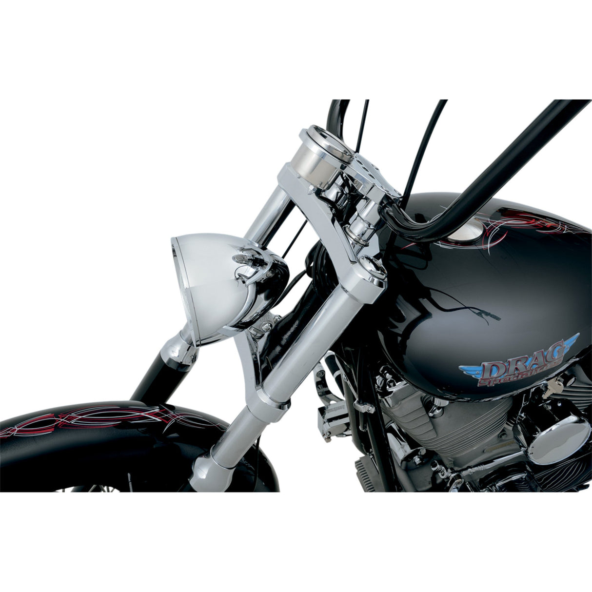Accutronix Elite Smooth Triple Tree - TWR541-ESC For Harley Softail / Wide 1984-2010