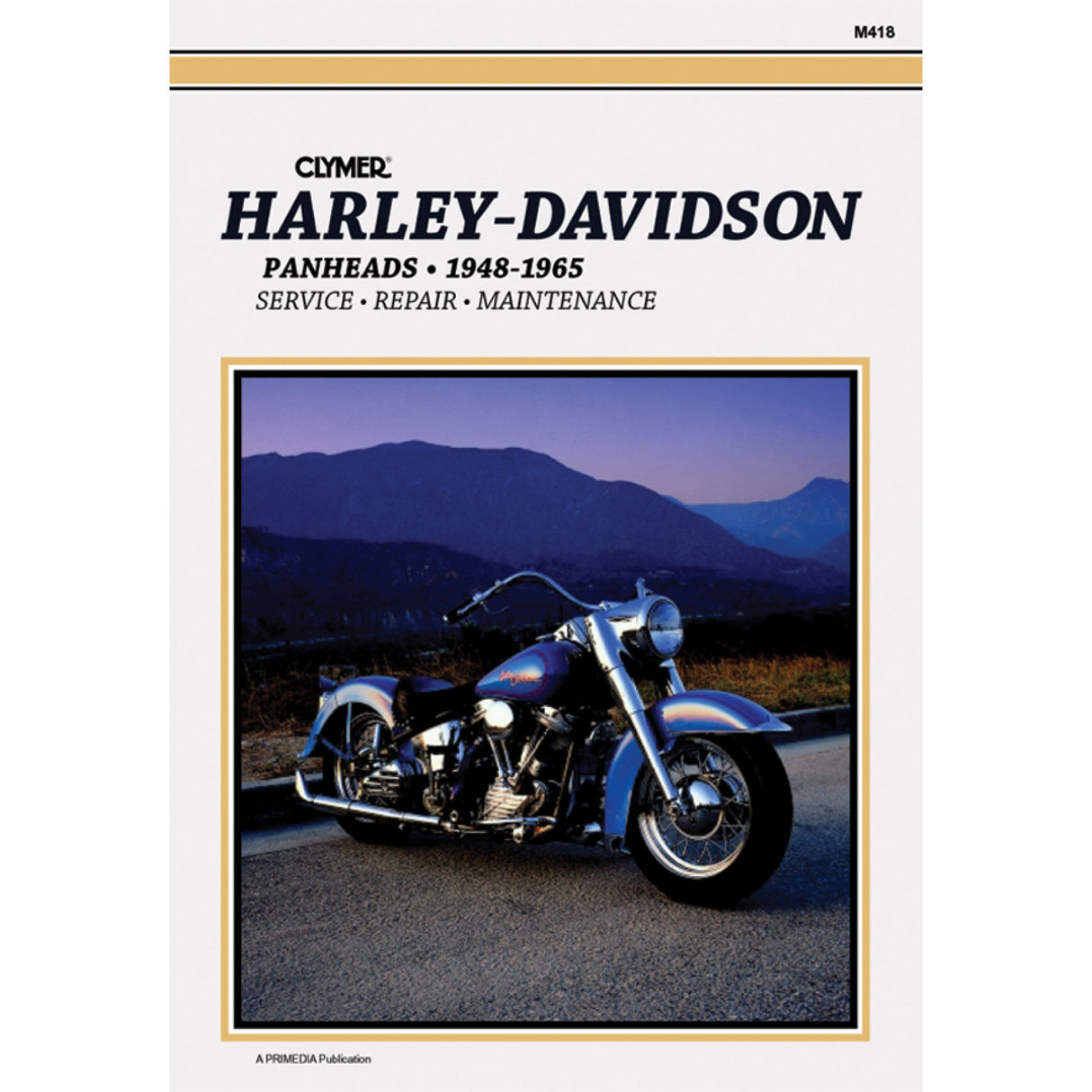 Clymer Service Manual - CM418 For Harley Touring 1948-1965