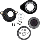 S&S Cycle Air Stinger Stealth Air Cleaner Kit Black - 170-0718A For Harley Motorcycles 2017-2023