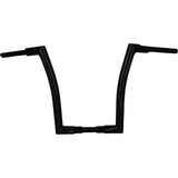 FAT Baggers INC. 1-1/2" EZ Install Flat Top Handlebar 16" Black - 648016-B For Harley Touring 2023-2026