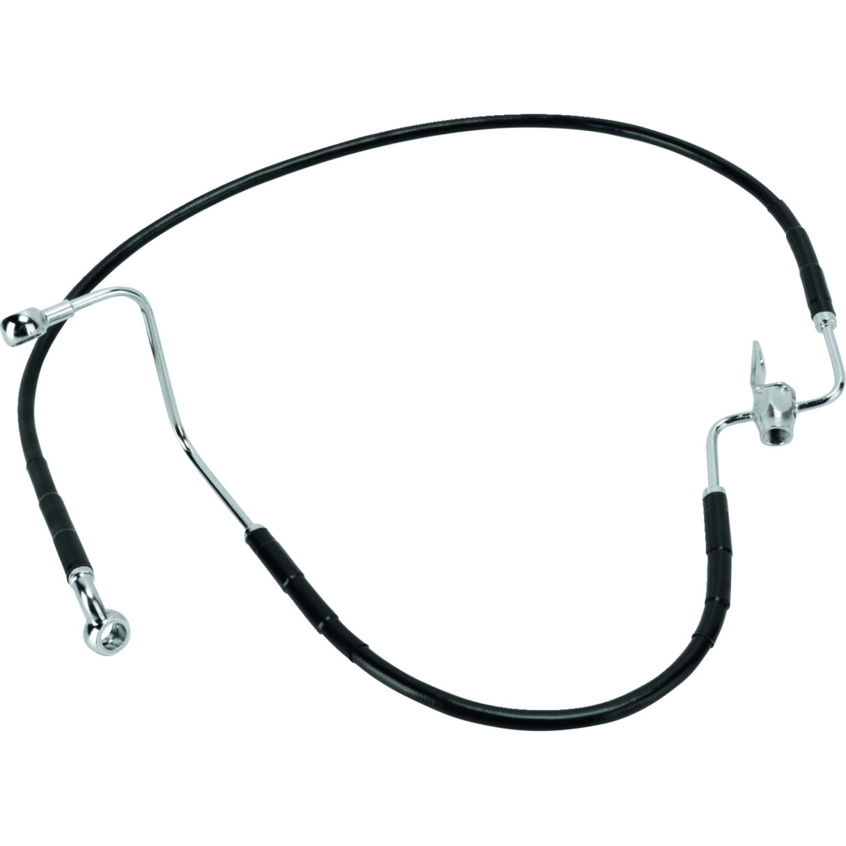 DRAG SPECIALTIES Stainless Steel Brake Line Kit Rear