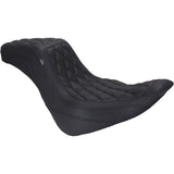 Mustang Squareback Seat Double Diamond FL FX - 78808 For Harley Softail 2018-2026