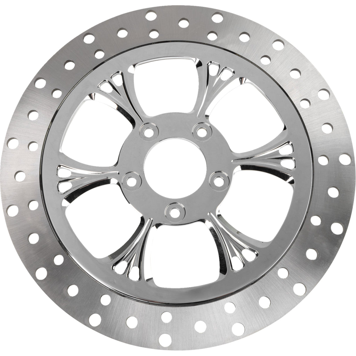 RC Components Floating Brake Rotor Front Right Majestic 320 Mm Chrome - ZSSCOG320A-102C-RF2K For Harley Touring 2024-2026