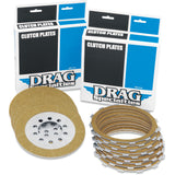 Drag Specialties Clutch Friction Plate Set Big Twin For Harley Motorcycles 1999-2017