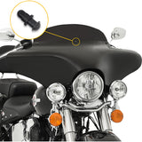 MEMPHIS SHADES 2350-0621 MSC1014 Batwing Windshield Screw Set Screw Set - Batwing - Black
