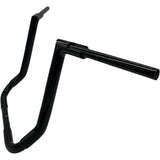 FAT Baggers INC. 1-1/2" EZ Install Flat Top Handlebar 16" Black - 605016-B For Harley Touring 2006-2020
