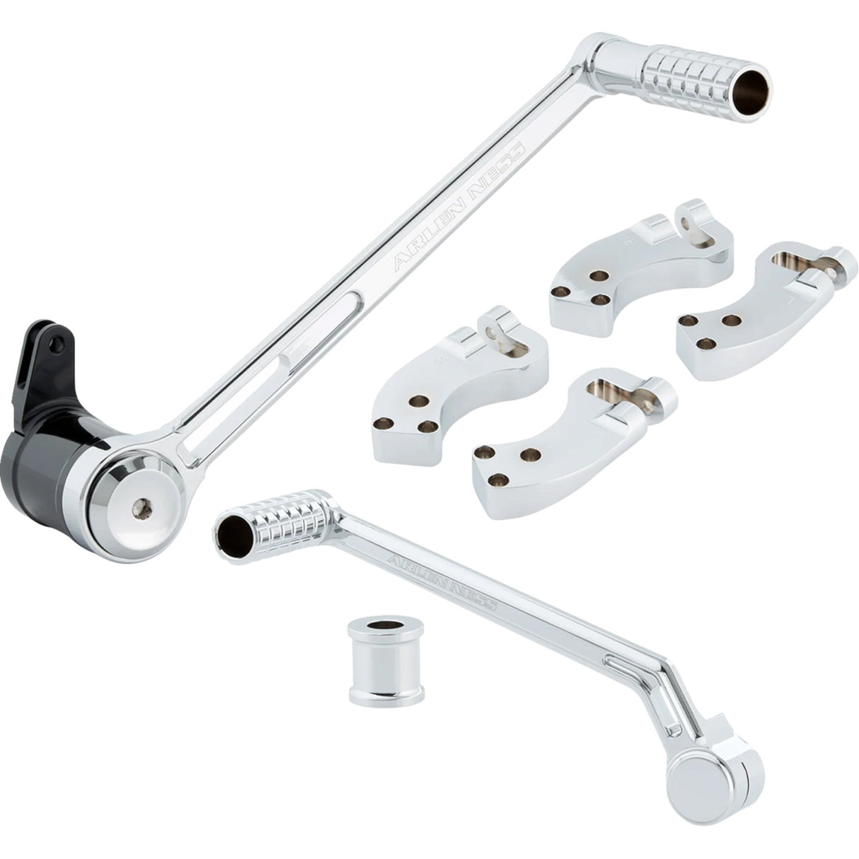 ARLEN NESS 1623-0602 410-037 Extended Foot Control Kit - 3" - Chrome