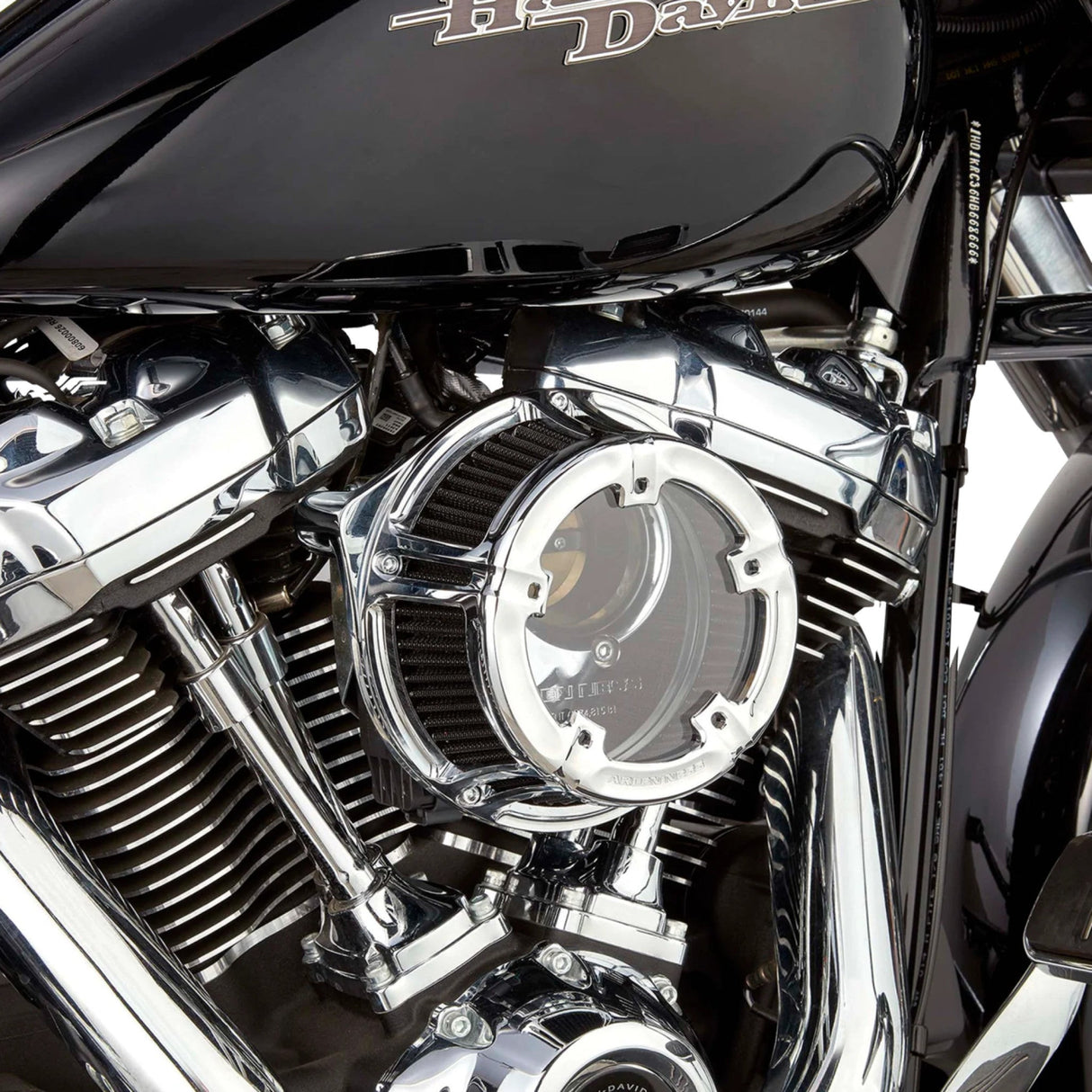 Arlen Ness Method™ Clear Cover Air Cleaner - 600-238 For Harley Road Glide / Touring / Softail / Street Glide 2023-2026