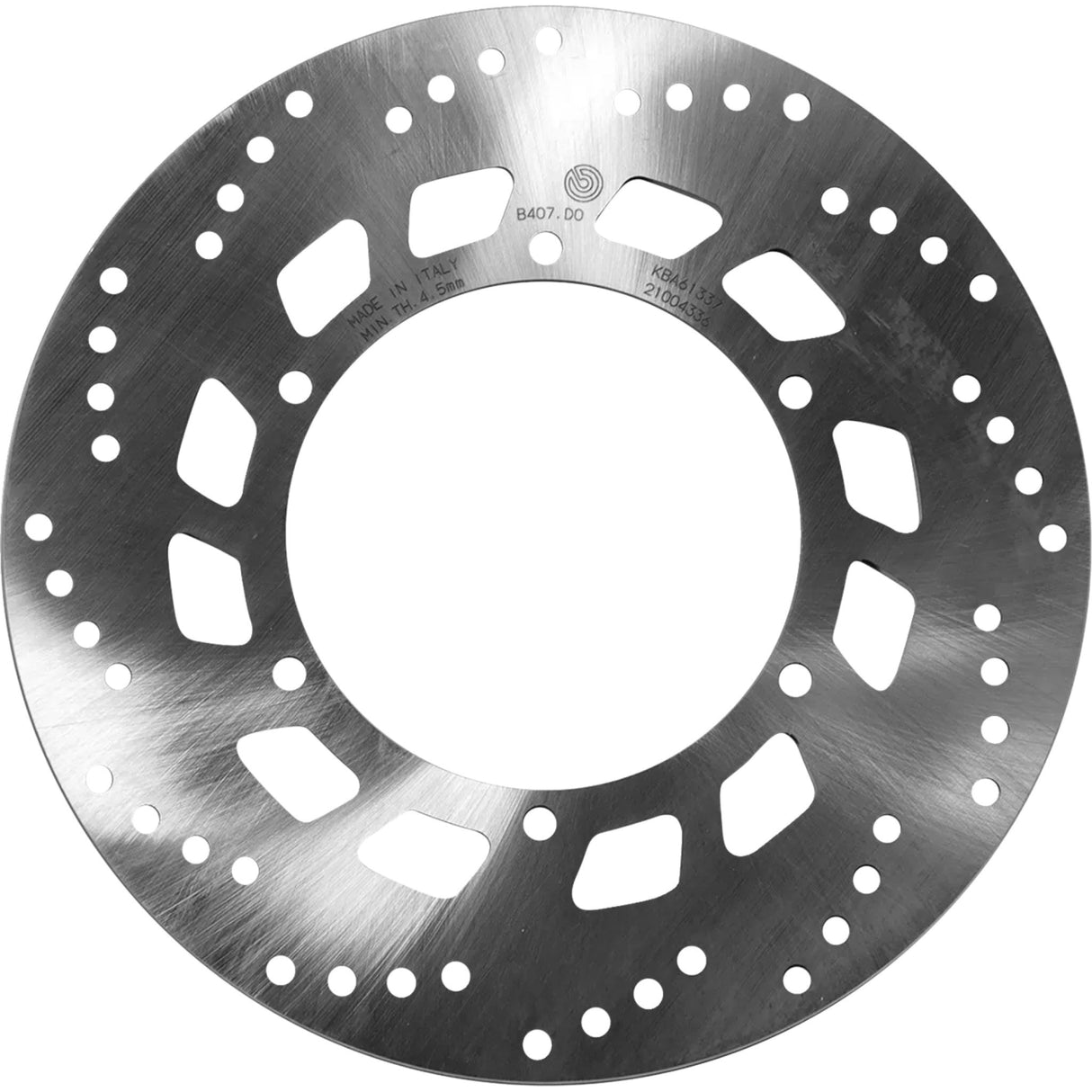 Brembo Prime Serie Oro Fixed Disc Brake Rotor Front Rear - 68B407D0 For Yamaha Motorcycles 1984-2021 | Royal Enfield Bullet 2015-2020