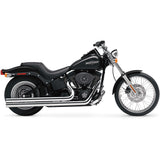 Cobra Speedster 2-Into-2 Exhaust System - 6950T For Harley Softail 1986-2006