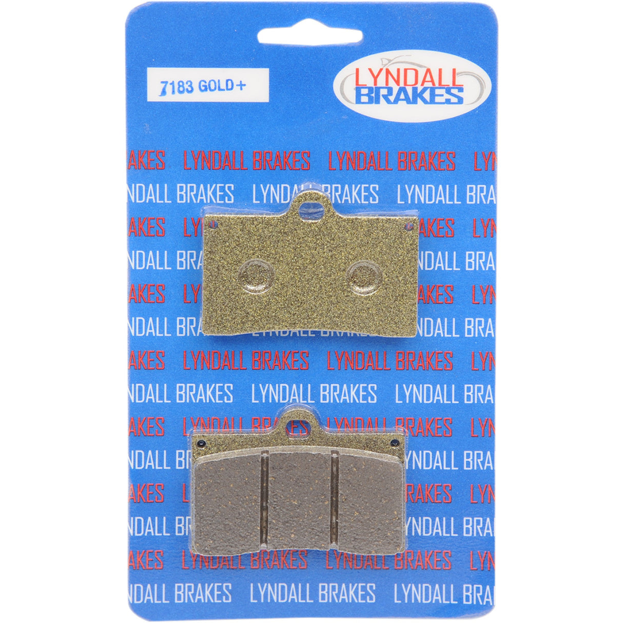 LYNDALL RACING BRAKES LLC 1720-0051 7138-GPLUS Organic Indian/Victory Brake Pads Brake Pads - Gold+ Brembo