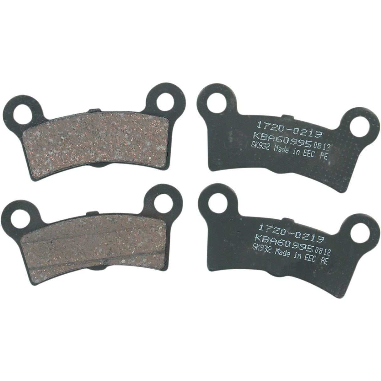 Drag Specialties Organic Harley Buell Brake Pads Trike For Harley Touring 2009-2013