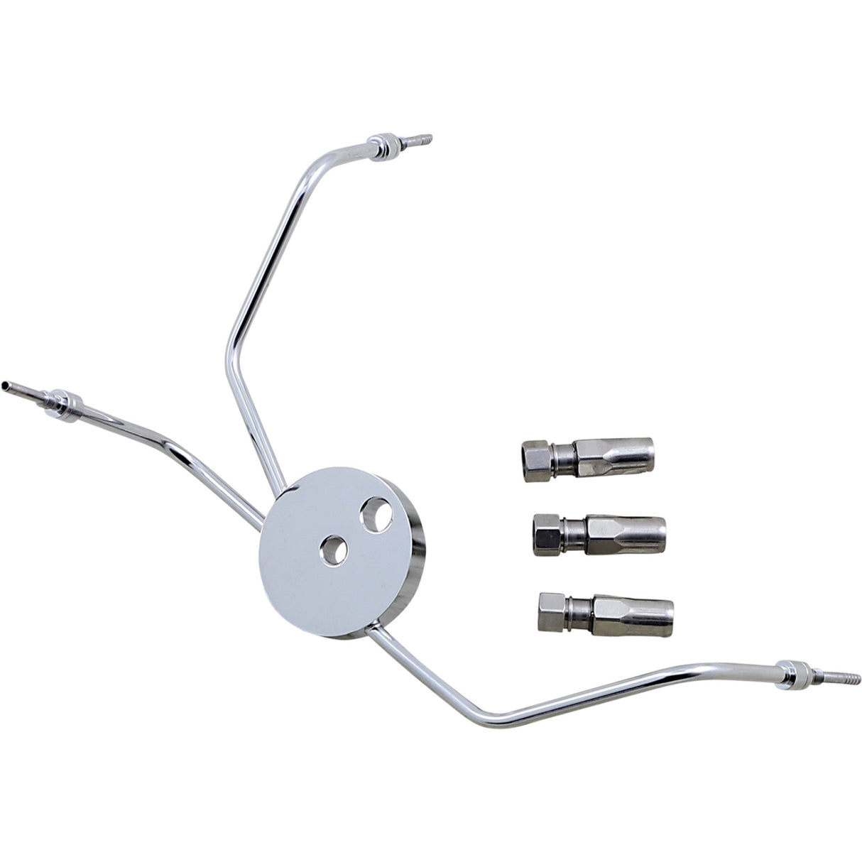 MAGNUM SHIELDING 1742-0310 393004 BYO® Build-Your-Own Brake Tee - '08-'13 FLHT - Chrome