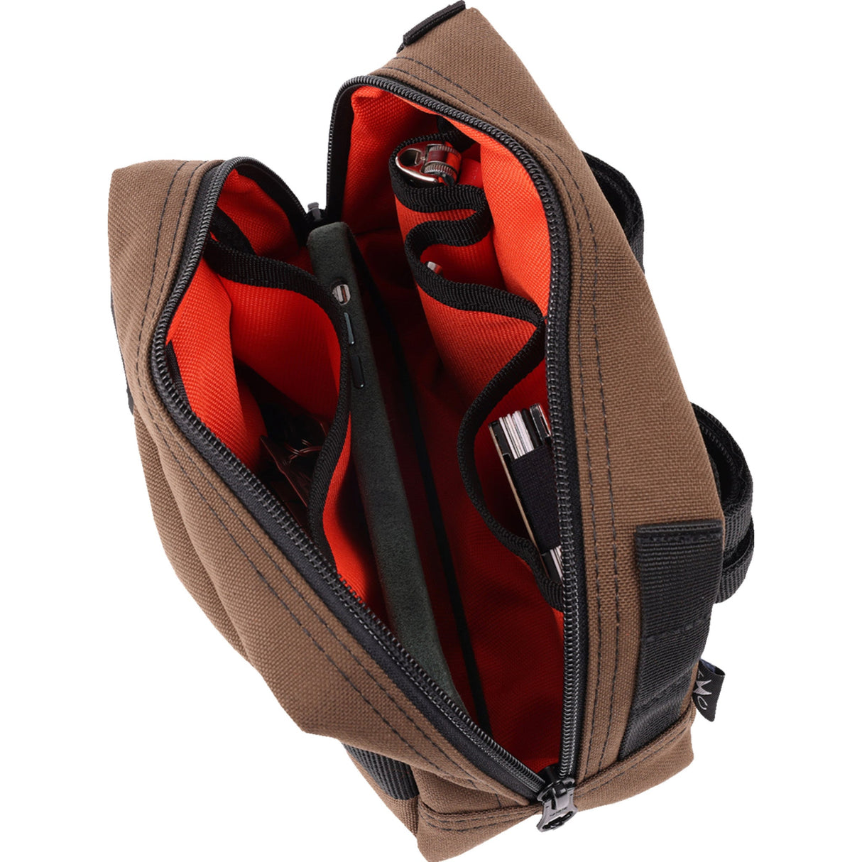 THRASHIN SUPPLY CO. 3510-0193 THB-0006 Handlebar Bag - Brown