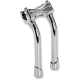 BILTWELL Murdock Handlebar Riser Risers - Pullback Chrome