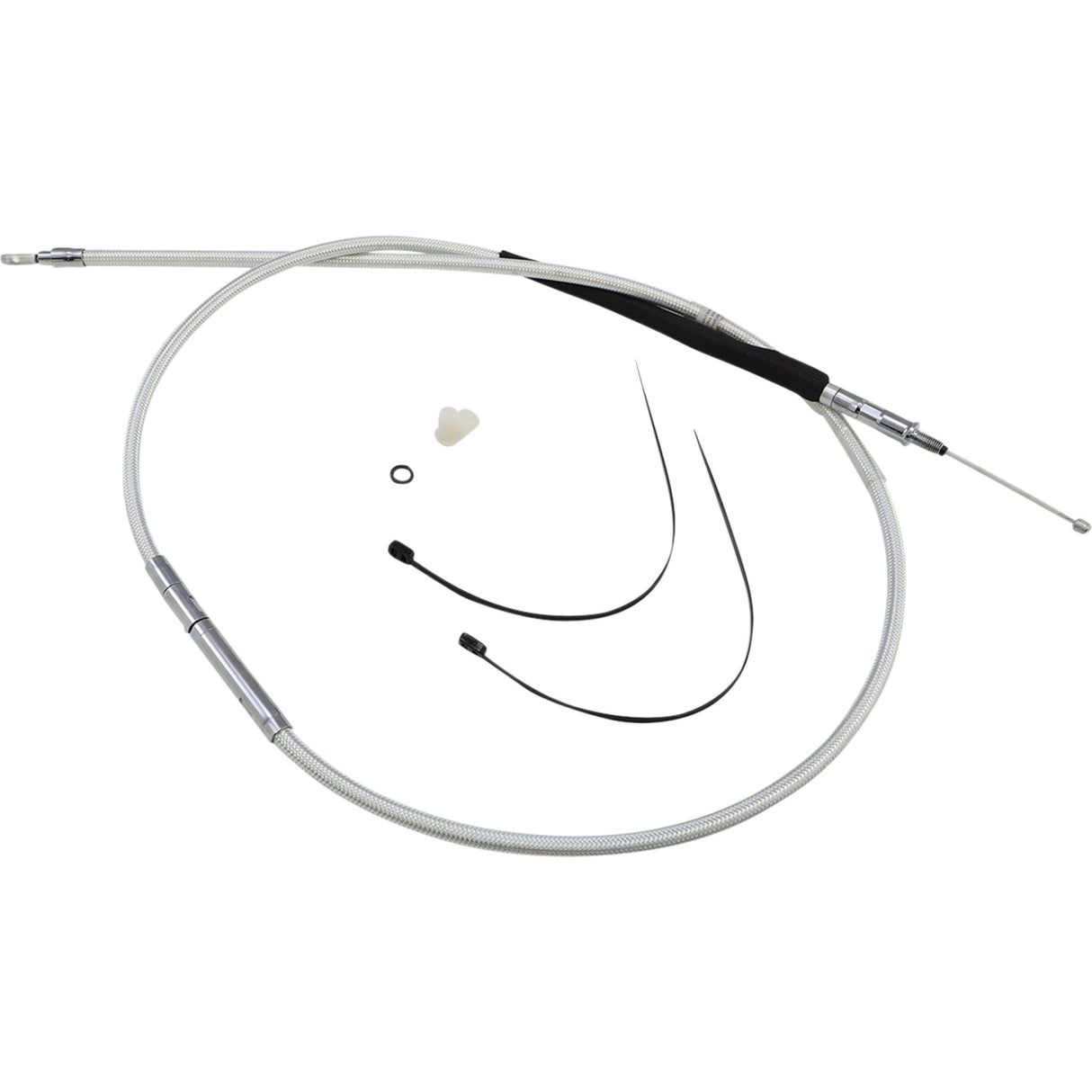 Magnum Shielding High-Efficiency Braided Sterling Chromite II® Clutch Cable /16" - 32236HE For Harley Touring 2008-2013