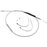 Magnum Shielding High-Efficiency Braided Sterling Chromite II® Clutch Cable /16" - 32236HE For Harley Touring 2008-2013